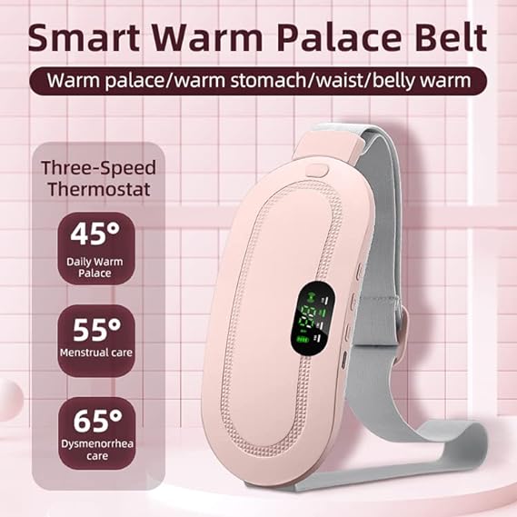 Period Belt  Heating Pad for Women | Period Pain & Cramp Relief Belt 🔥