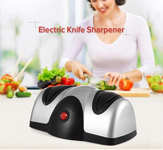 2-Stage Sharpening Electric Knife Sharpener