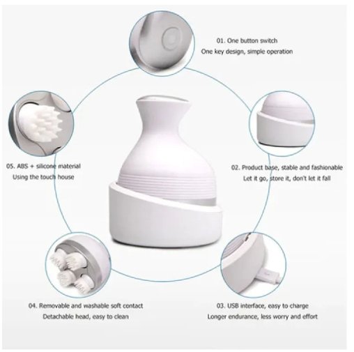 Scalp Massager | Electric Scalp & Body Massager