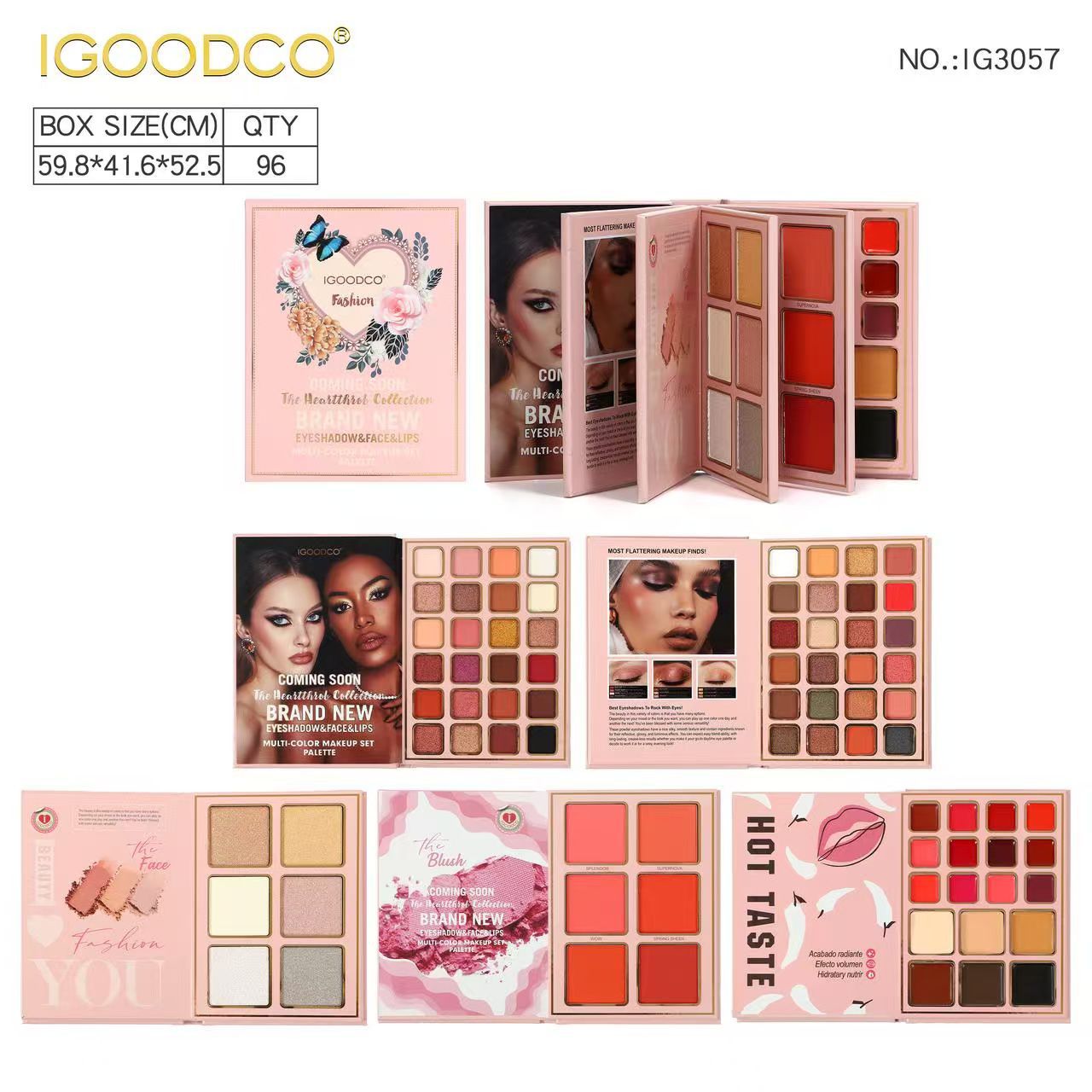 ONEYIOO - 5-in-1 Complete Makeup Palette